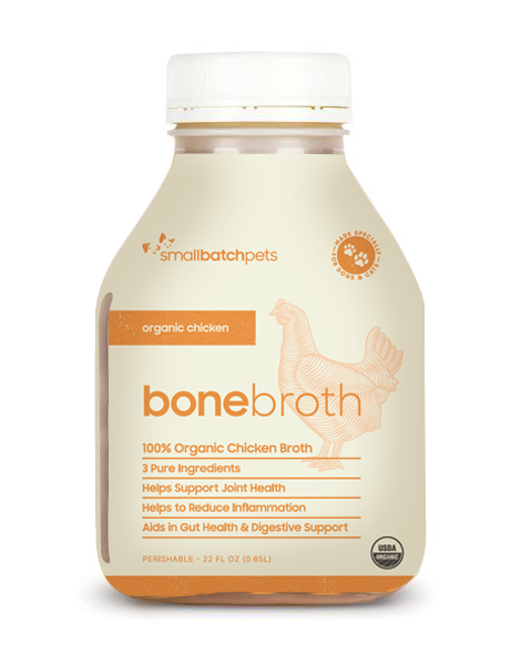 Small Batch CHICKEN BROTH FROZEN 22 OZ