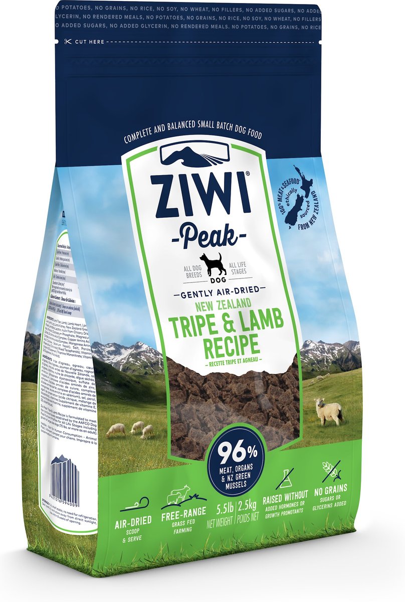 ZIWIPEAK DOG TRIPE LAMB 5.5lb