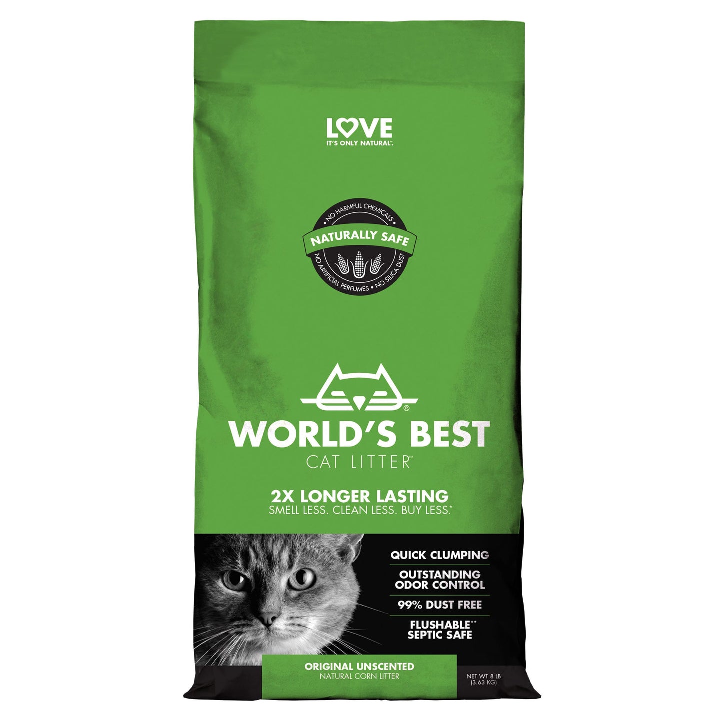 WORLD'S BEST CAT LITTER 8LB