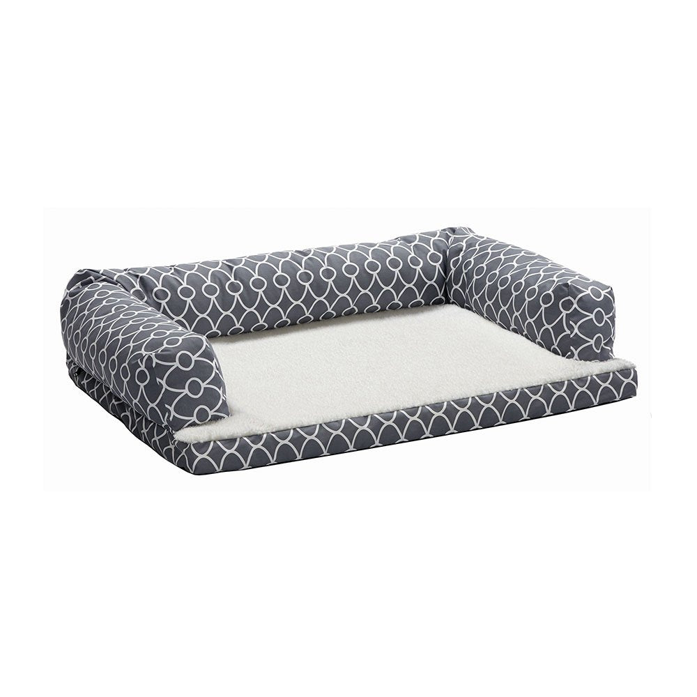 MW Ortho Sofa Geo GRY 30x40