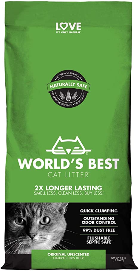 WORLD'S BEST CAT LITTER 28LB