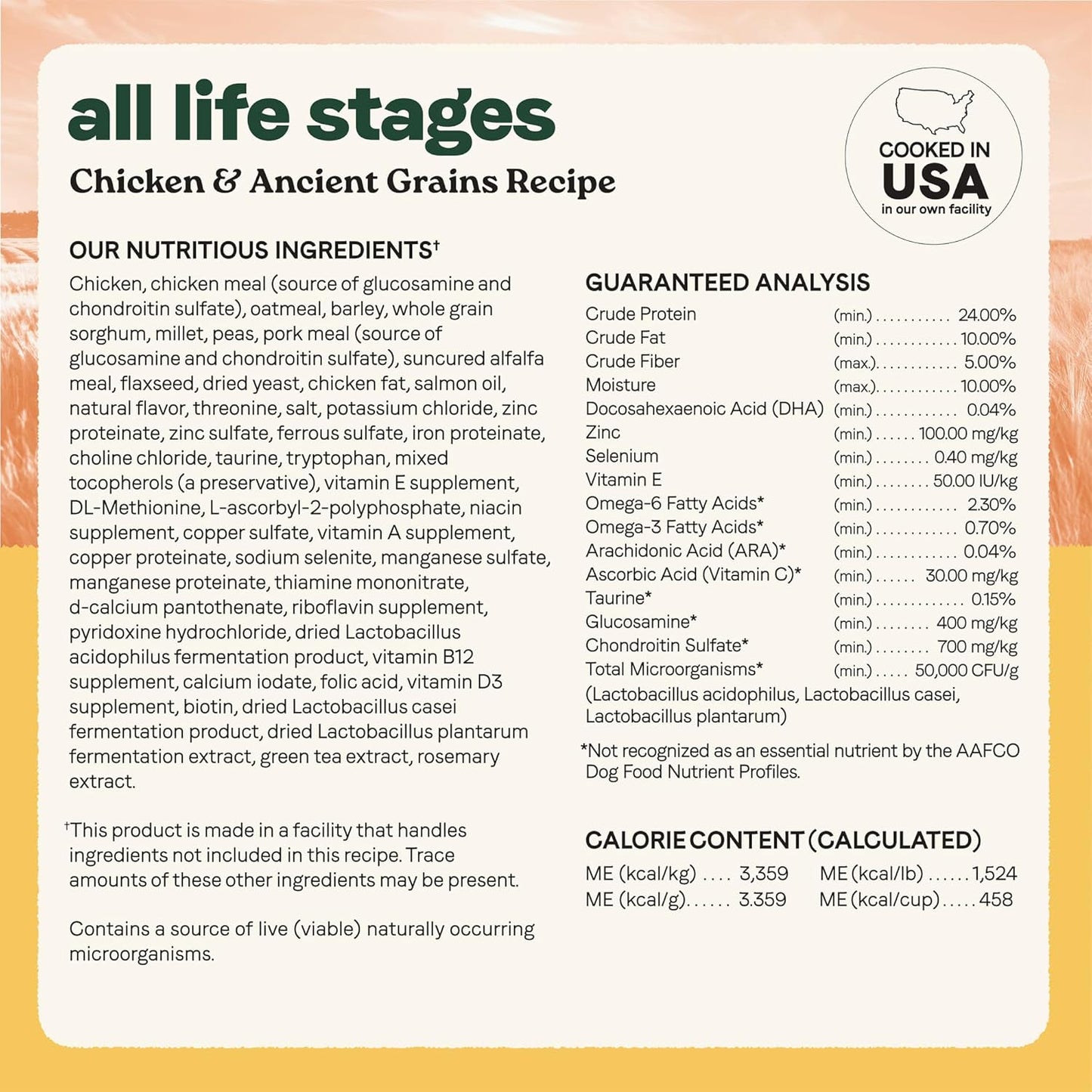 Canidae All Life Stages Real Chicken & Ancient Grains 27 LB