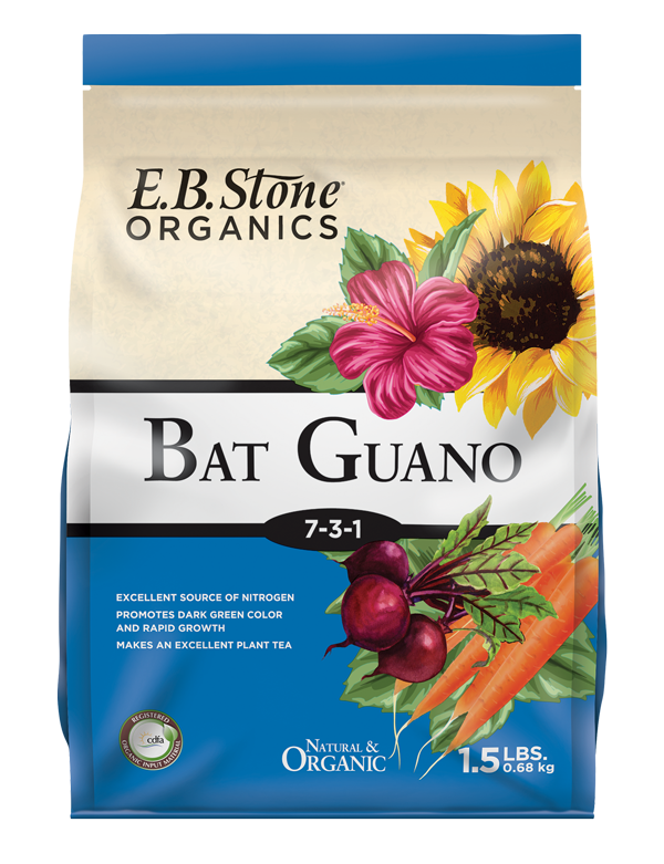 EB Stone Bat Guano 7-3-1 1.5lbs