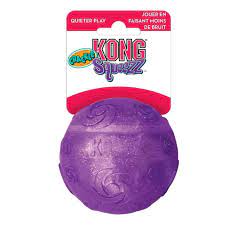 KON TOY SQZ CRCKL BALL MD