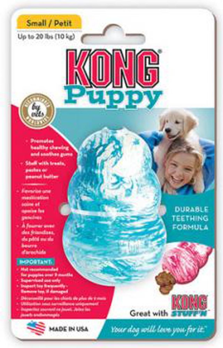 KONG PUPPY TOY SML KP3
