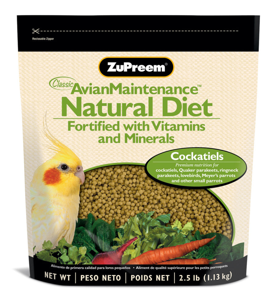 ZUPREEM COCKATIEL NAT 2.25LB