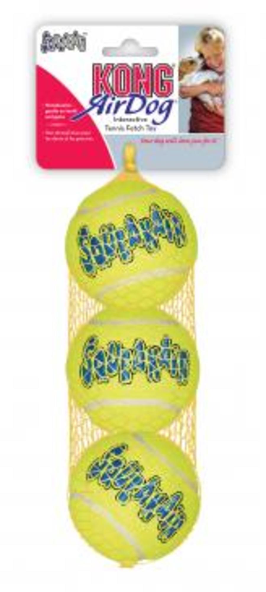 SQUEAKER TENNIS BALL 3PK