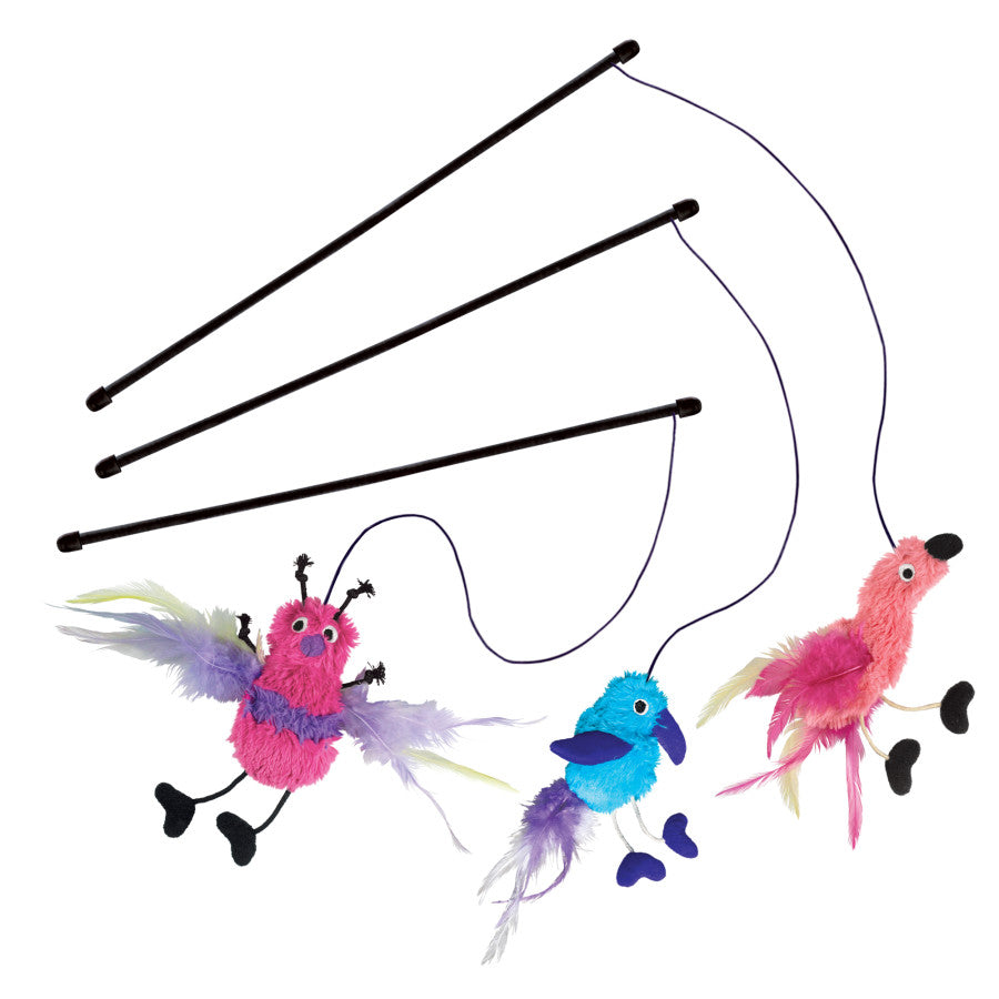 KON TOY CAT FEATHER TEASER