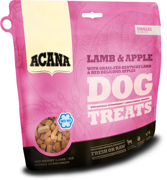 ACANA SNGLS TRT LAMB/APL 3.25