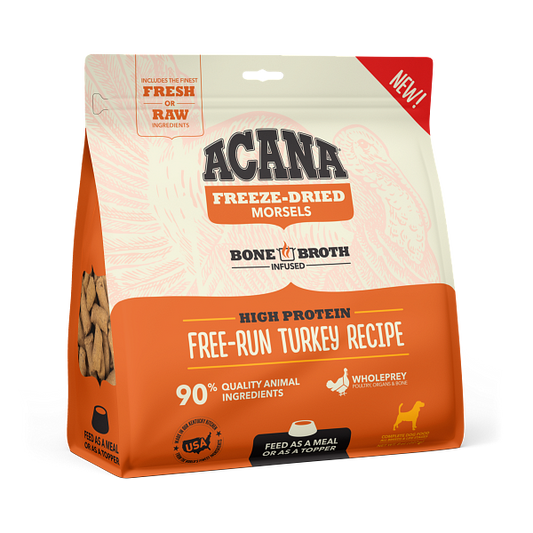 ACANA TURKEY MORSELS FD 8OZ