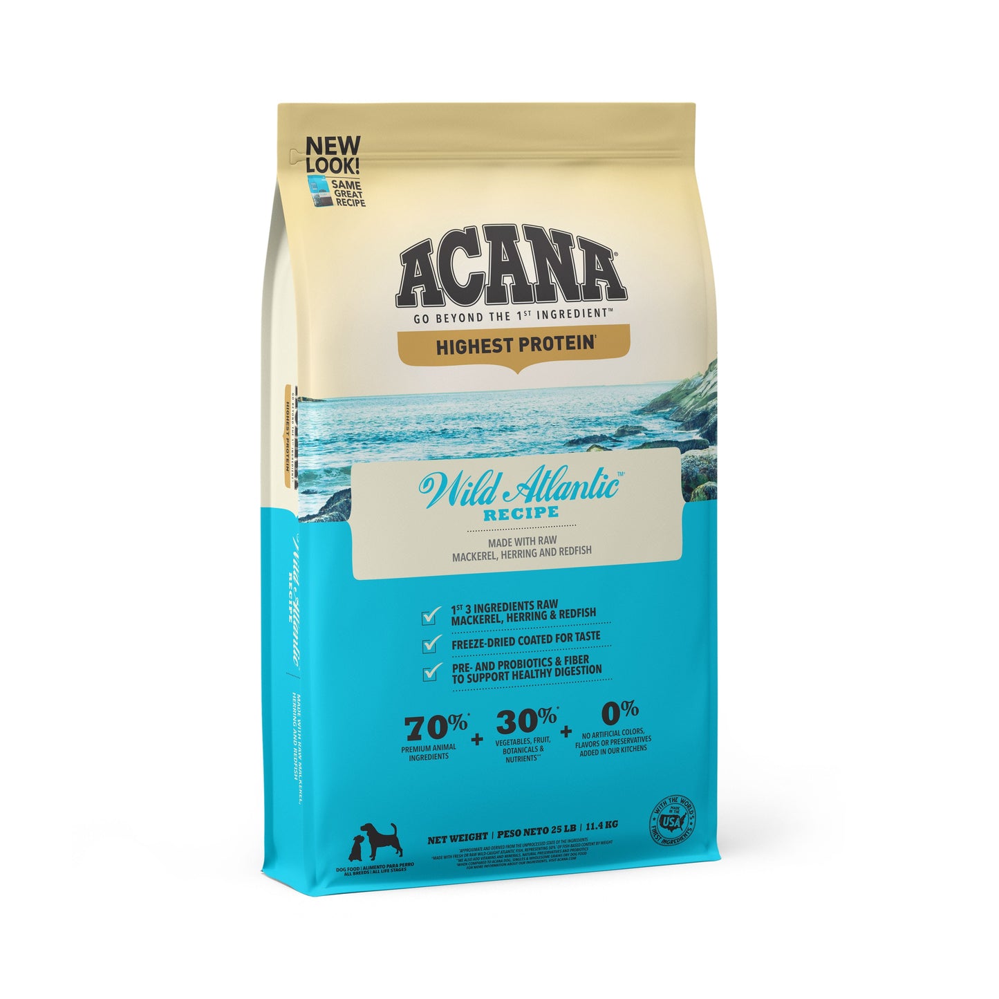 ACANA WILD ATLANTIC DOG 25LB