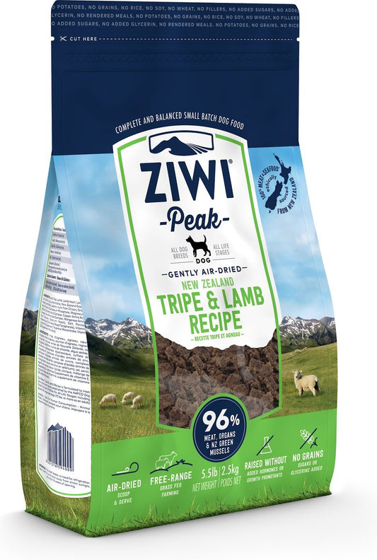 ZIWIPEAK DOG TRIPE LAMB 5.5lb