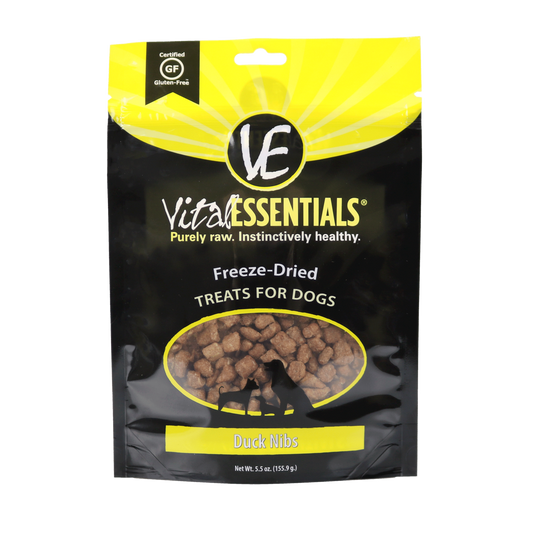 VE Dog duck nib fd treat 5.5oz