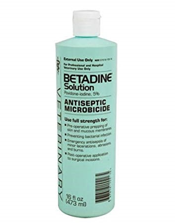 BETADINE SOLUTION 16 OZ