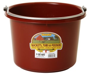 BUCKET P-8 BURGUNDY