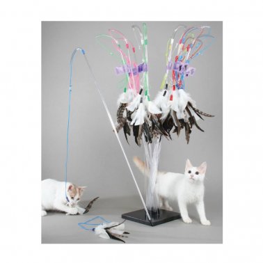 PURRFECT FEATHER CAT TOY