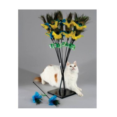 VEE PURRfect Peacock Feather