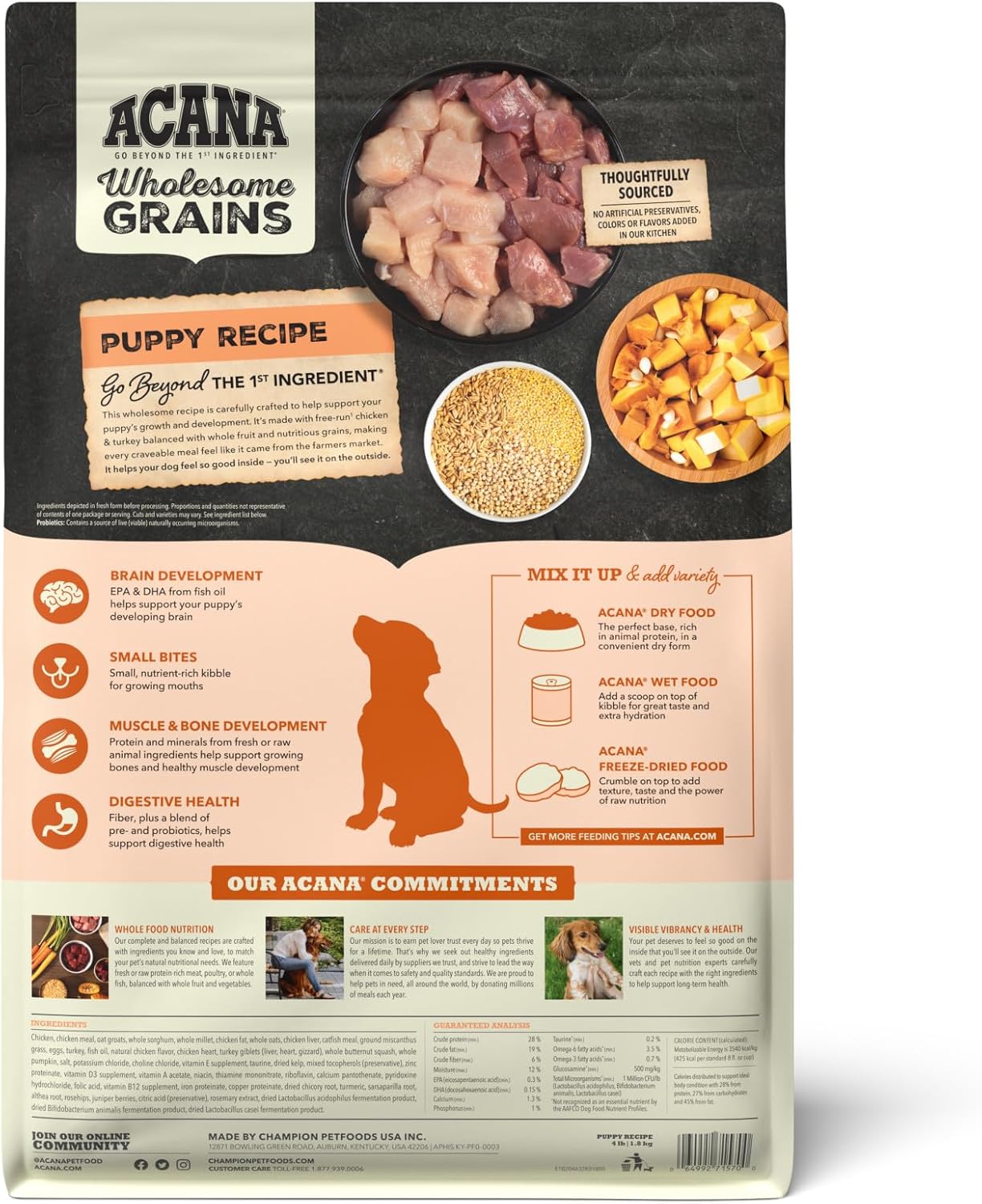Acana Puppy WG 4lb
