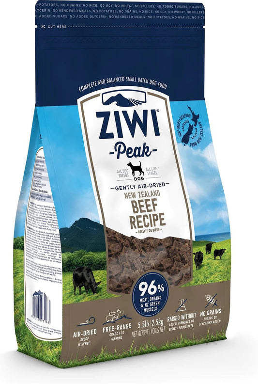 ZIWIPEAK DOG BEEF 5.5LB