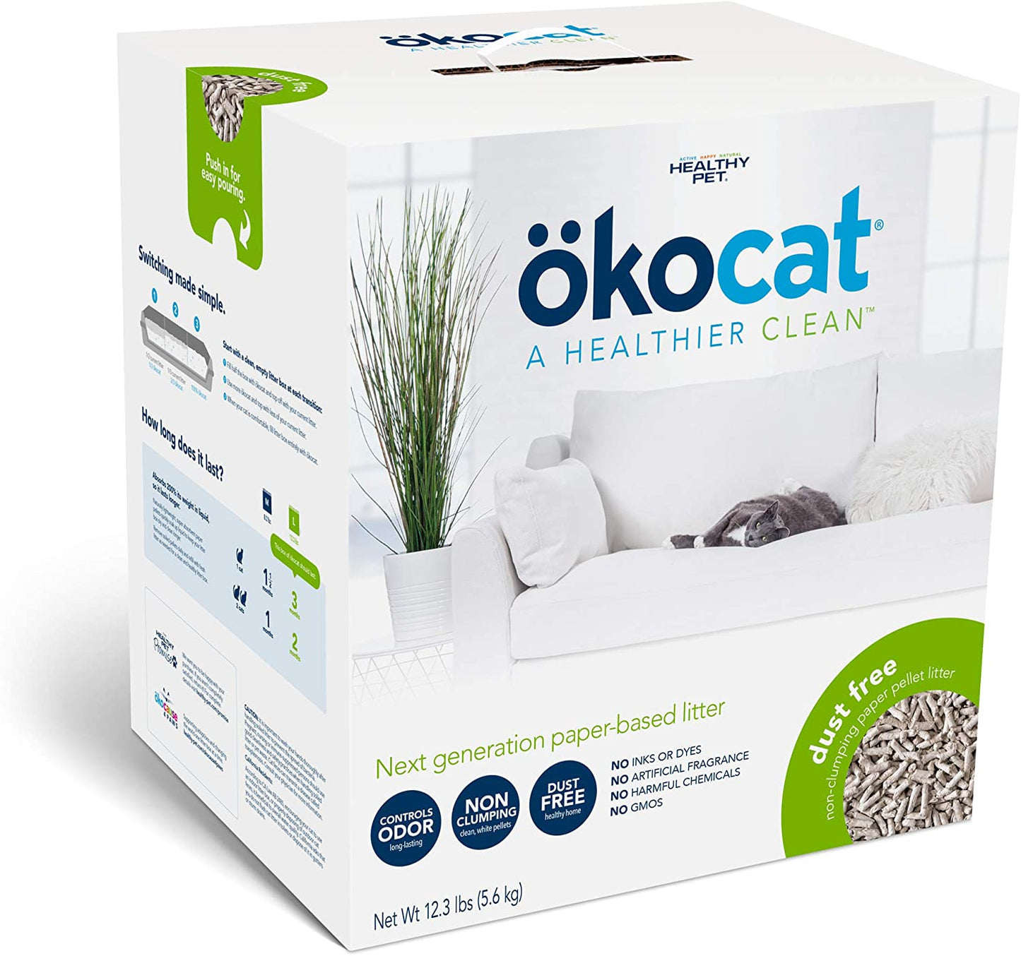 OKOCAT DUSTFREE PAPER 12.3