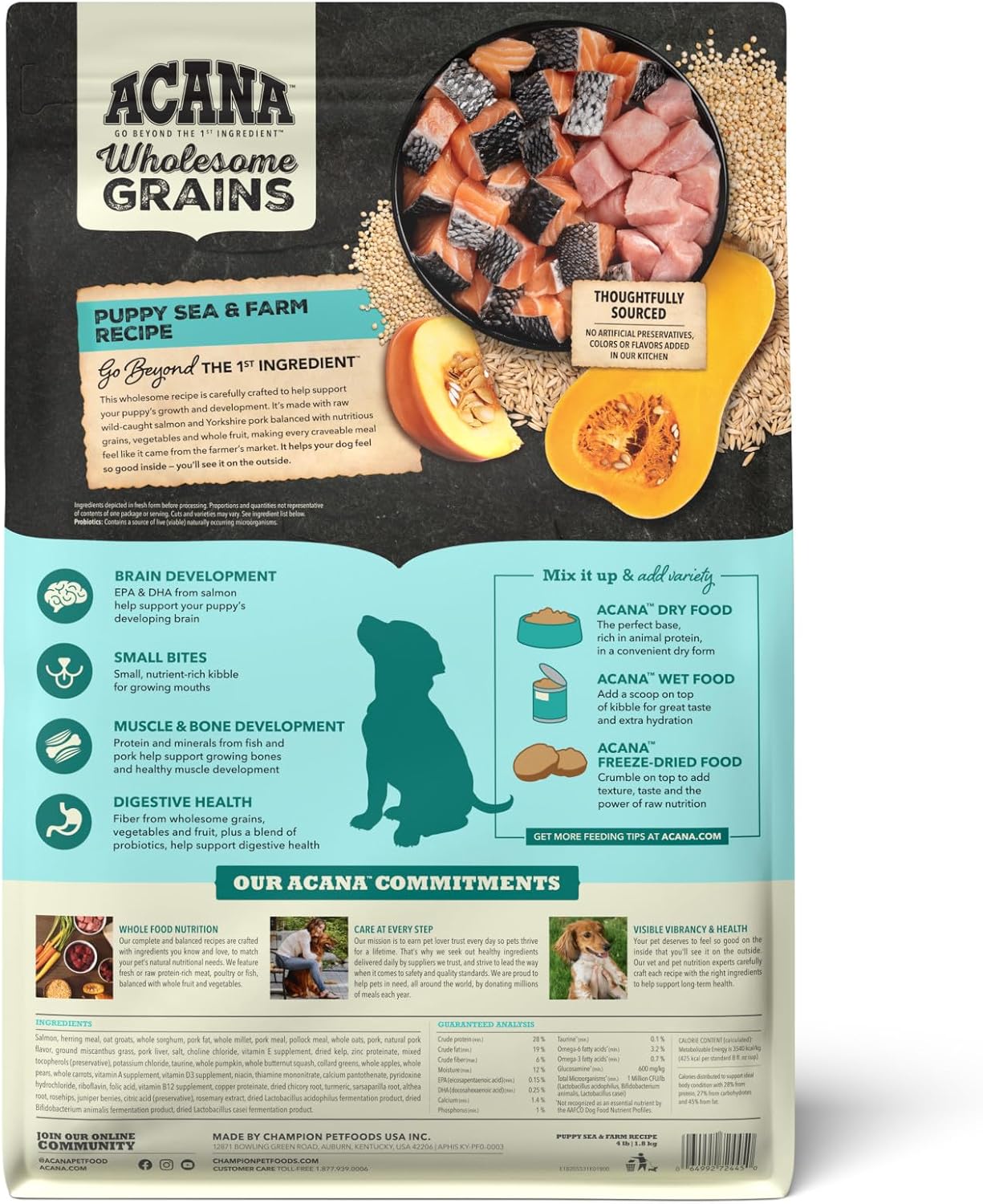 Acana Puppy WG sea farm 4lb
