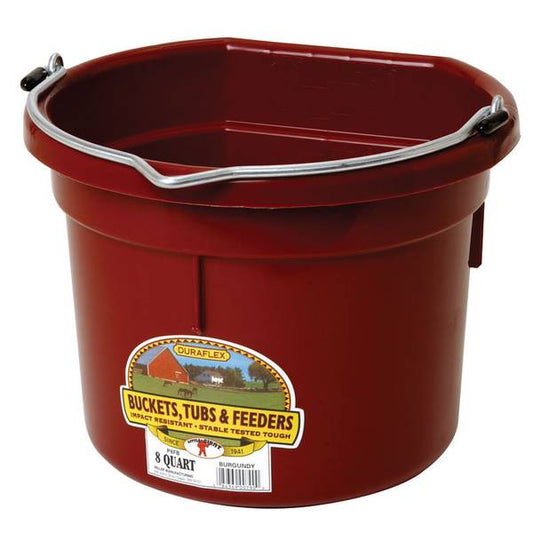 BUCKET P8FB FLATBACK BURG