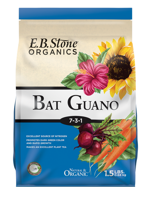 EB Stone Bat Guano 7-3-1  1.5lbs