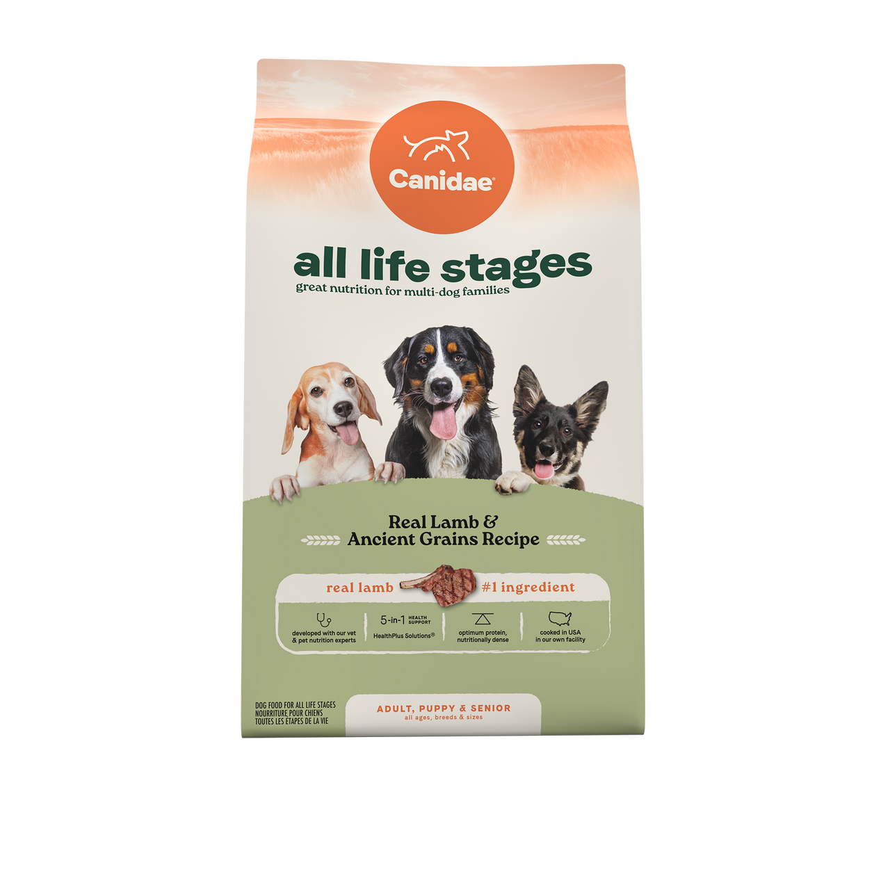 CANIDAE Lamb Rice Dog       27