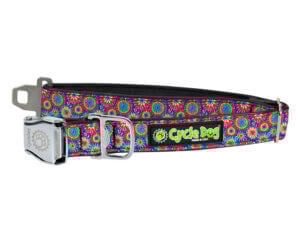 CDOG Collar Tie Die Teal Reg M