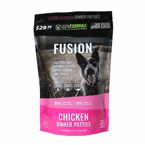 VE DOG CHICKEN FUSION PATTIES