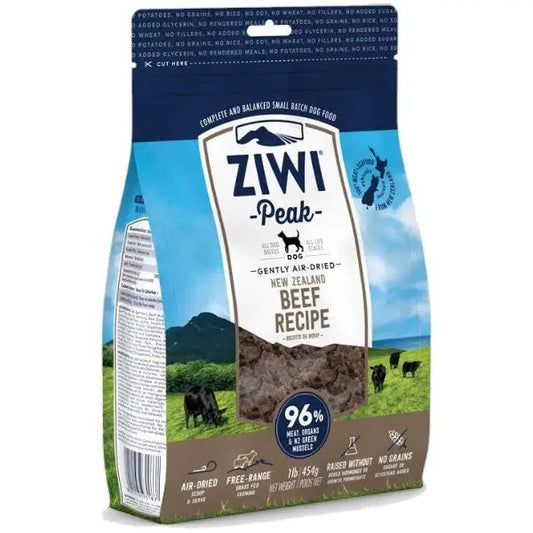 ZIWIPEAK DOG BEEF 16OZ