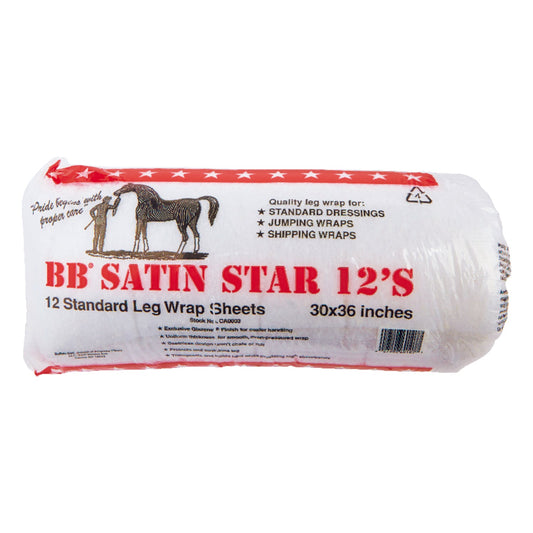 BB SATIN STAR 12'S WRAPS