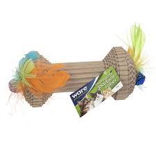 BARBELL ROLLER CAT TOY