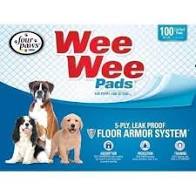 WEE WEE PADS 100 CT