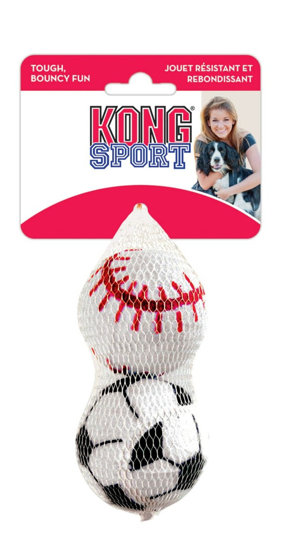 KON TOY SPORT BALLS LG 2PK
