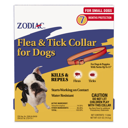 ZOD CLLR F/T SM DOGS