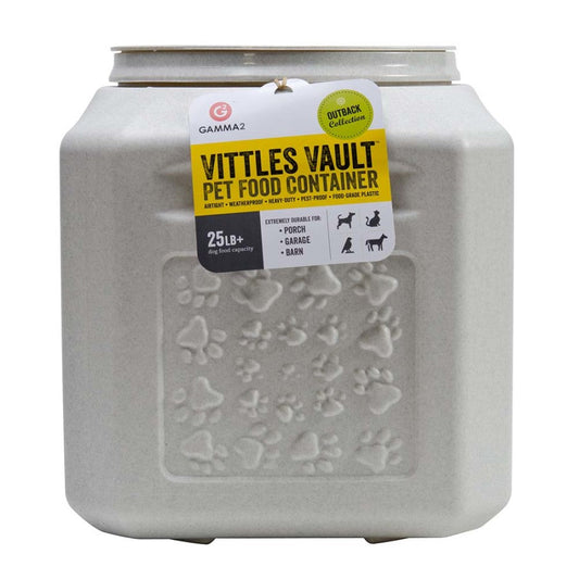 Vittles Vault 25 lb paw print