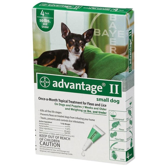 ADVANTAGE II DOG 3 -10 LB