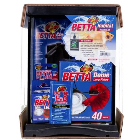 ZM BETTA HABITAT KIT 3GAL
